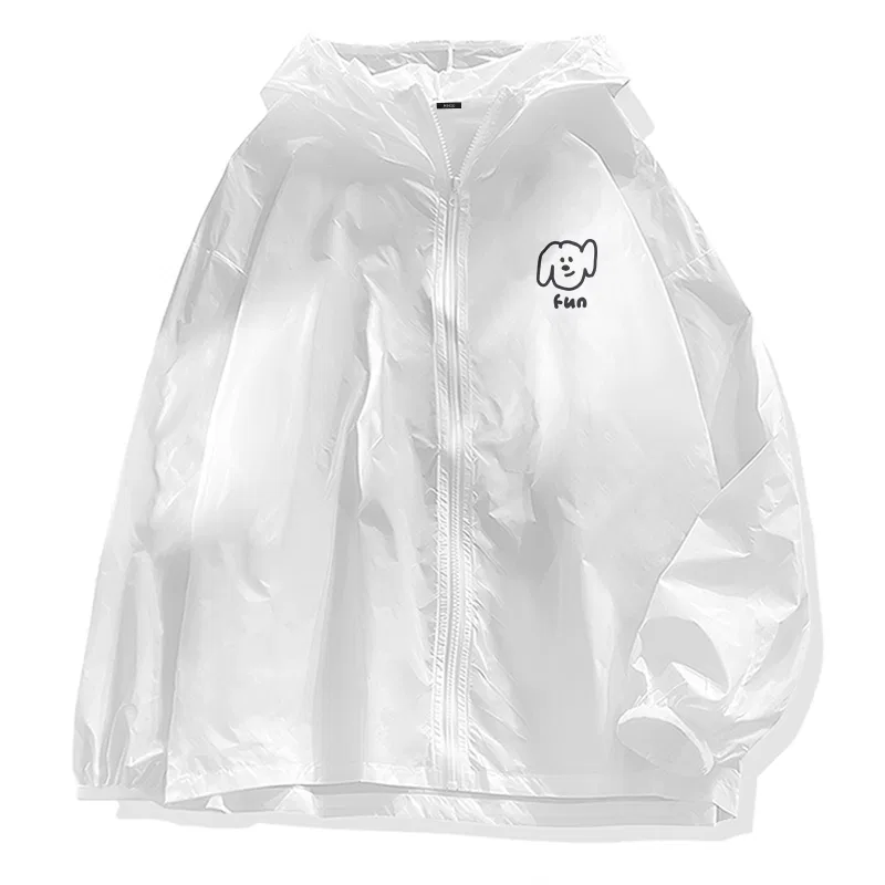 Детская ветровка с защитой от солнца MINISO, Dark Gray (Ma Xiu Dog Journal Chest Logo) — фото 3