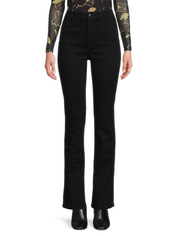 

Джинсы bootcut с высокой посадкой Joe's Jeans Black