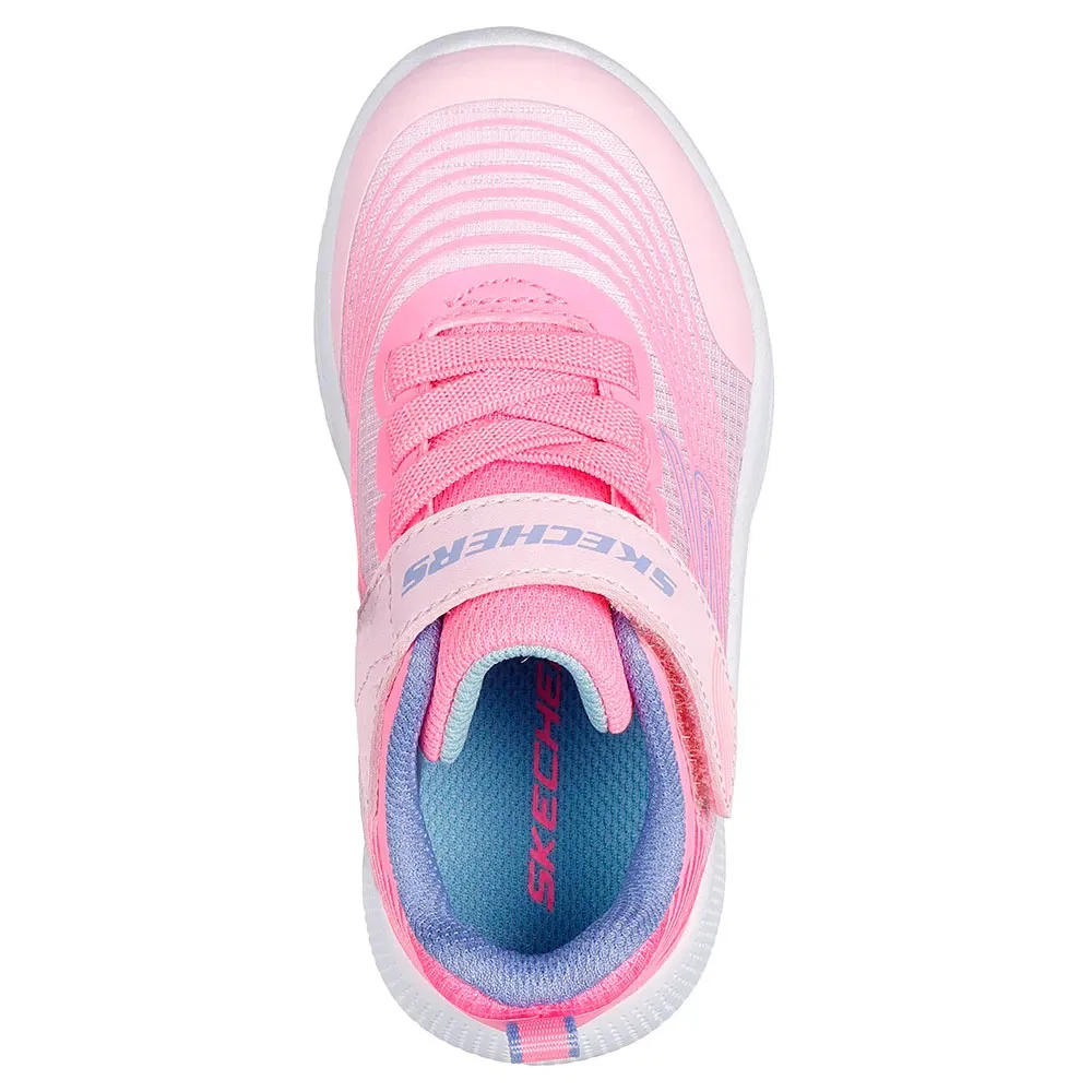Детские кроссовки для девочек Microspec Advance Skechers, Pink — фото 4