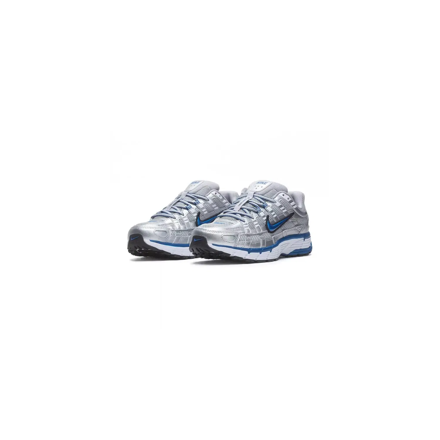 Детские кроссовки с ретро-дизайном P-6000 Laser Blue Nike, Grau — фото 3