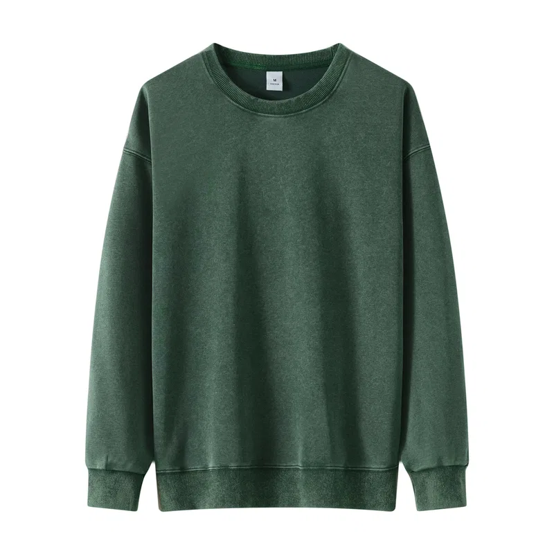 Детский худи хлопковый Red bean, Forest Green