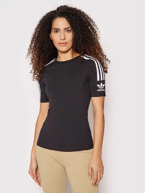 Футболка slim fit Tight Tee Adidas, черный
