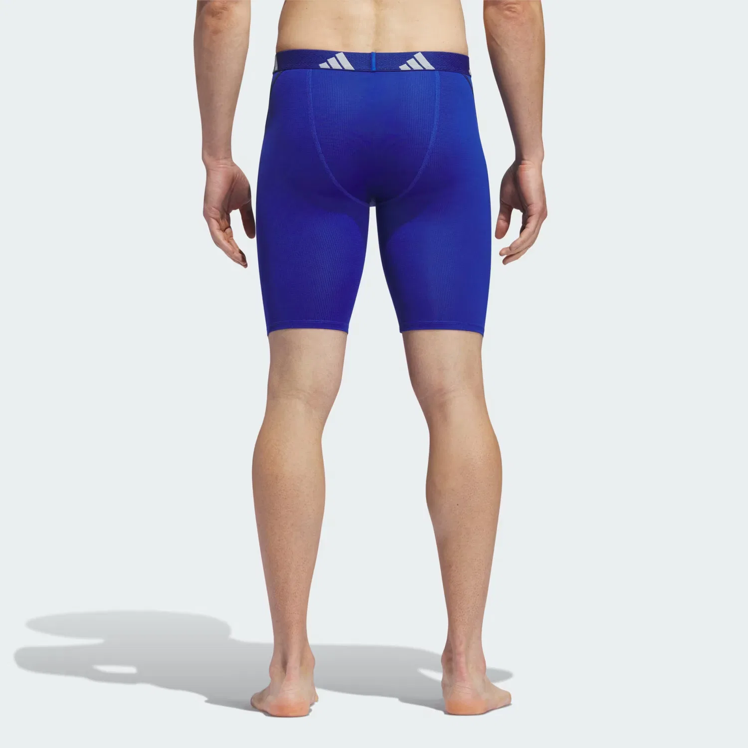 Мужские трусы-боксеры удлиненные, набор из 3 штук, Adidas Performance, Blue/Legend Ink/Onix — фото 2