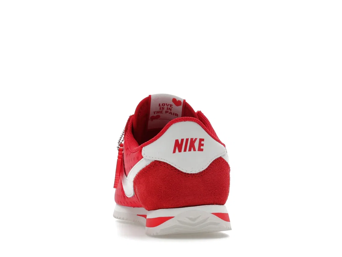 Детские Кроссовки Lifestyle Nike Cortez, Light Crimson/Summit White/Fire Red/Dark Team Red/Pink Foam — фото 4