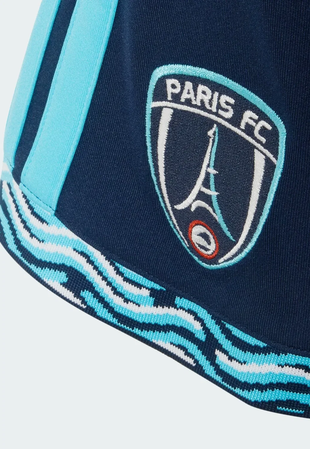 Детские спортивные шорты Paris FC сезона 26/27, домашние, унисекс Adidas Performance, Collegiate Navy — фото 3