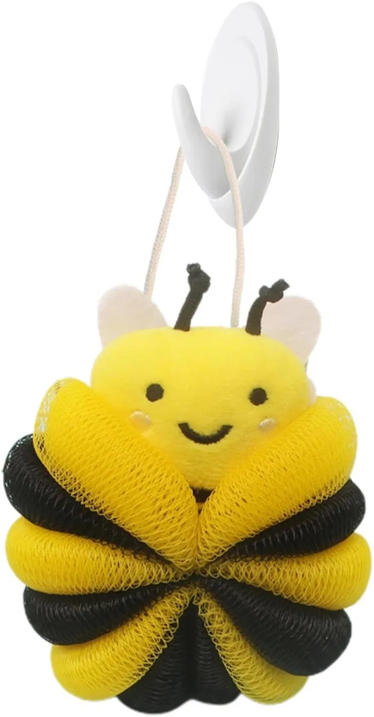 Мочалка для душа Bee Shape, Sponge, 1 шт Generic