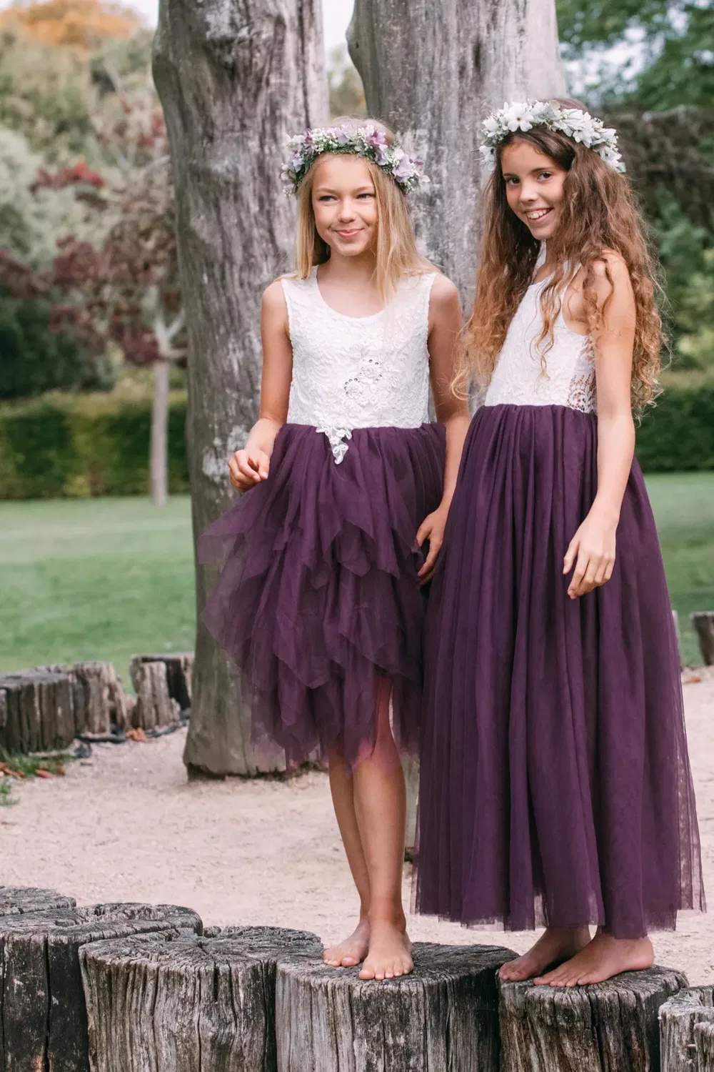 Платье-пачка Boho Dreams Uk Flower Girl Boutique, Purple — фото 4