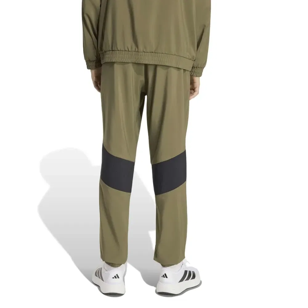 Детские спортивные штаны с технологией CLIMACOOL Adidas Tech Apparel Track, Green — фото 2