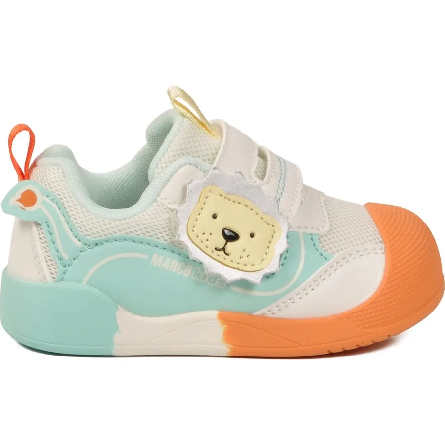 Детские спортивные кроссовки облегченные Marco Kids 26Y704 B, Ayk's, Бело-оранжевый