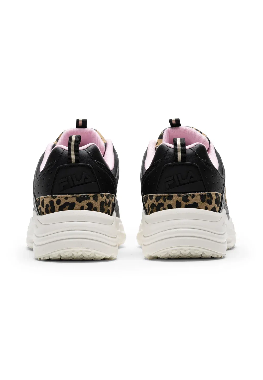 Обувь для подростков Skye - кроссовки Fila, Black-Leopard — фото 4