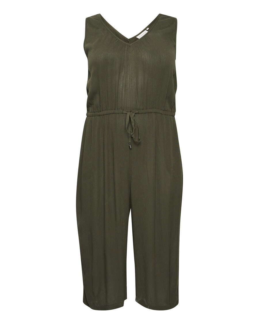 

Комбинезон KAFFE CURVE Jumpsuit Isma, хаки