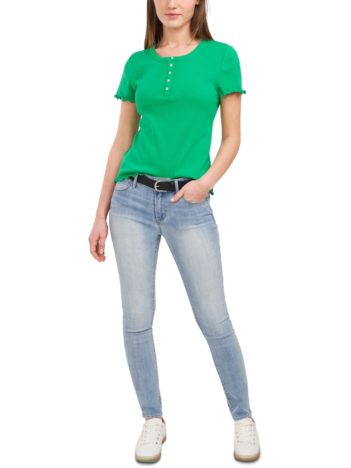 

Женская трикотажная блузка в рубчик Riley & Rae, цвет vivid green