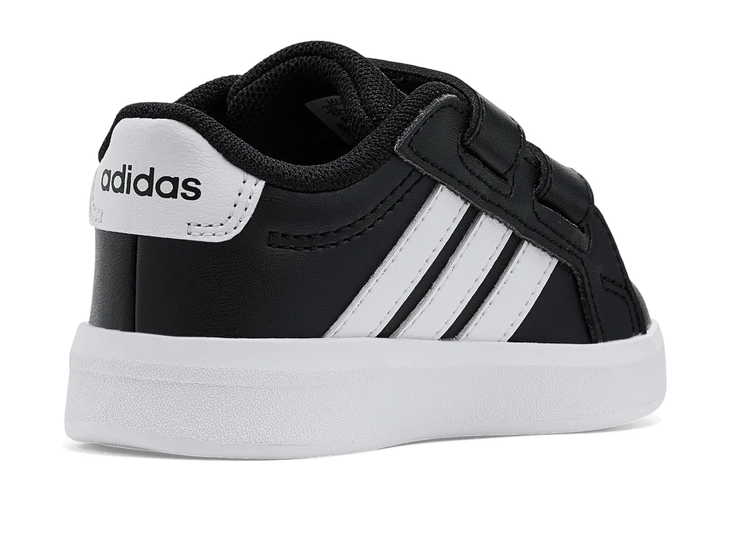 Детские кроссовки Grand Court 3.0 Adidas Kids, Black/White/White 1 — фото 4