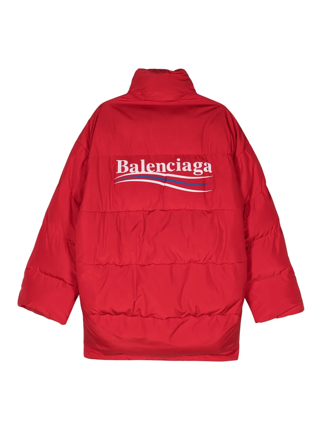Balenciaga Пуховик Political Campaign Красный — фото 2