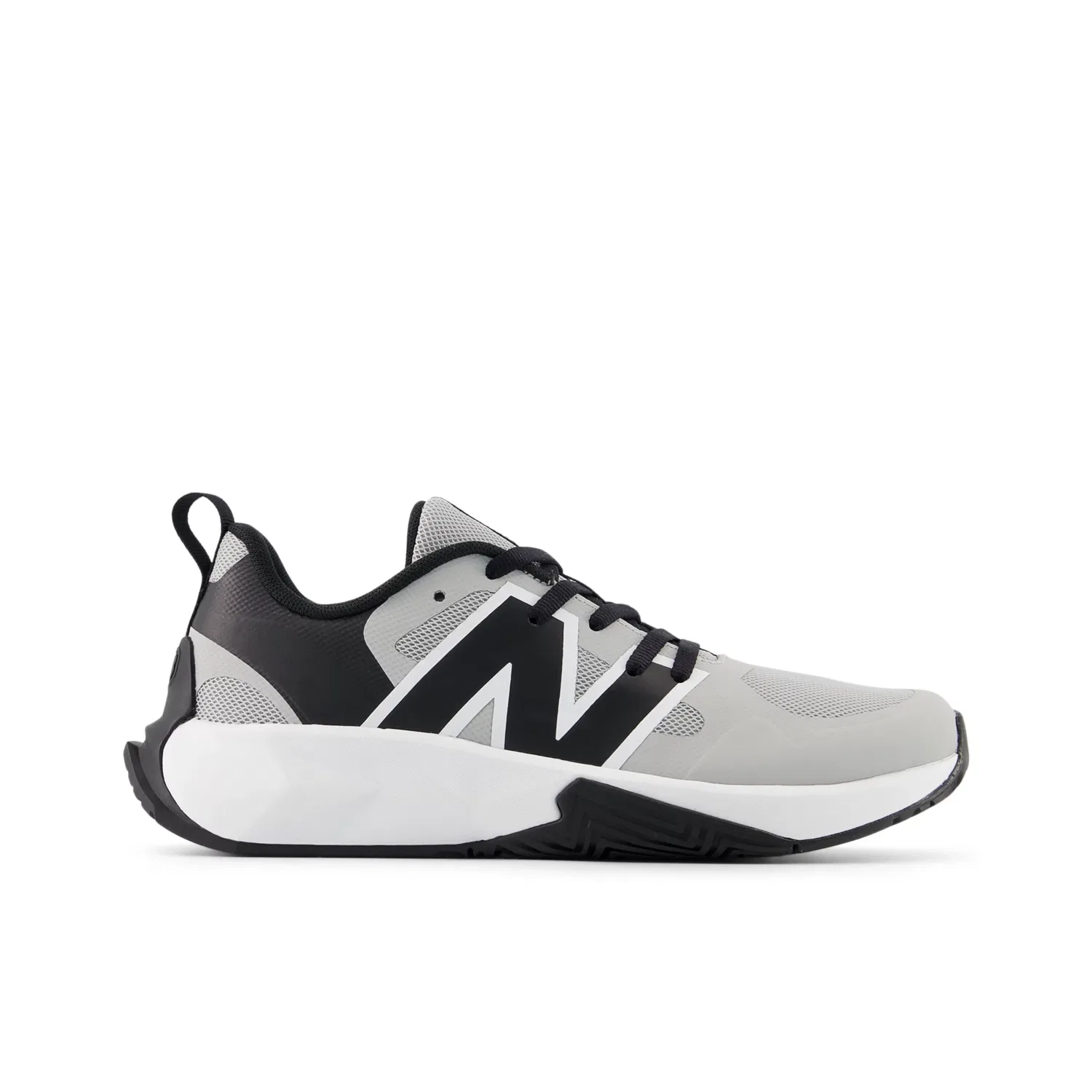 Детские кроссовки для мальчиков и девочек с сетчатым верхом FuelCell Play New Balance, Rain Cloud With Black And White