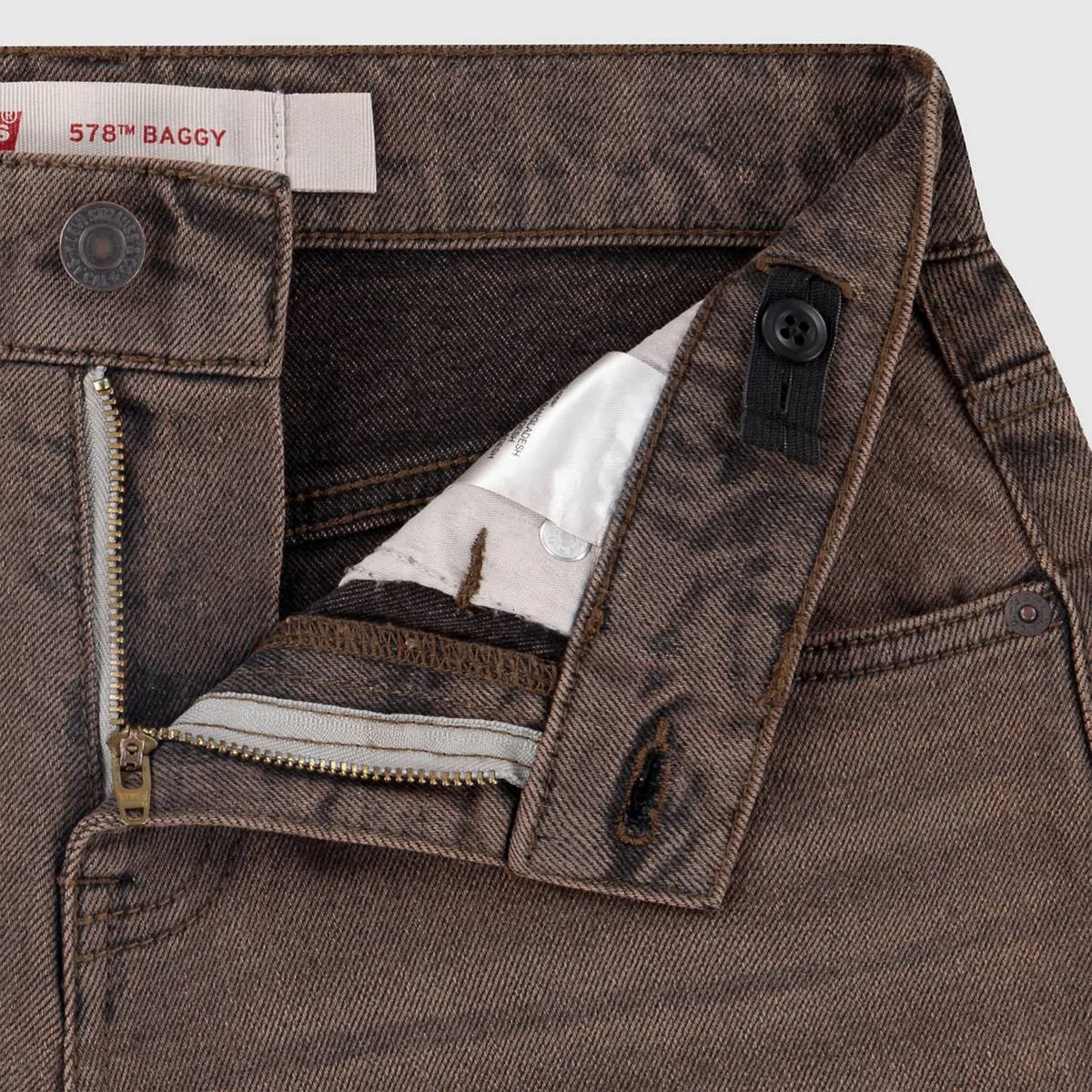 мешковатые джинсы 578 для мальчиков 8-20 лет Levi's, Jupiter - Dark Wash — фото 3