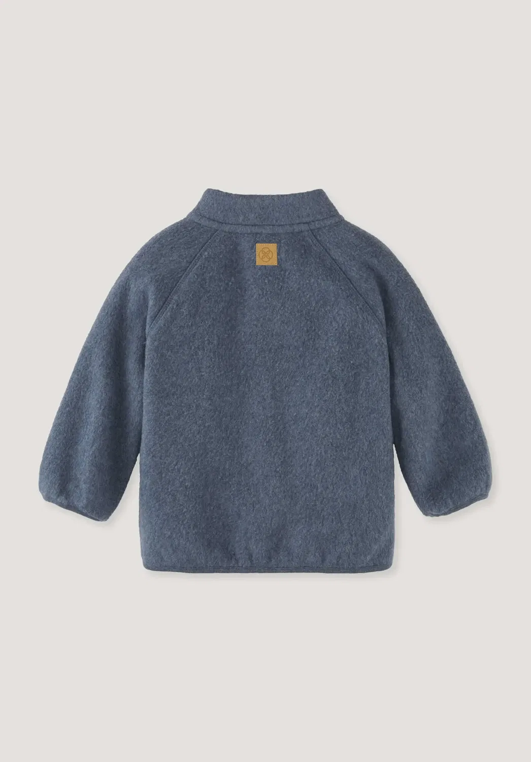 Куртка переходная из софтфлиса Softfleece Hessnatur, графитово-синий — фото 4