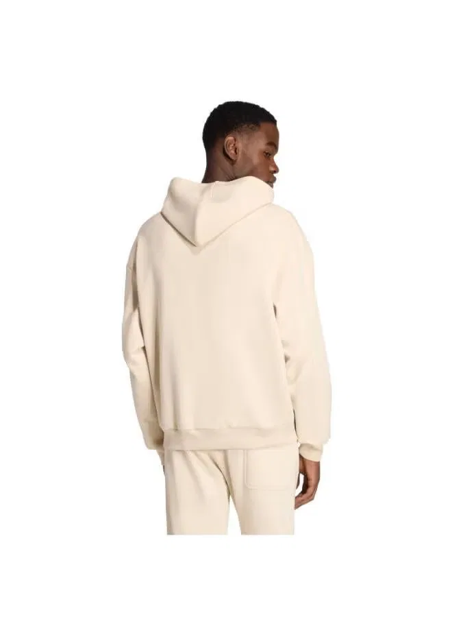 Худи свободного кроя Soft Lux Adidas, льняной — фото 2
