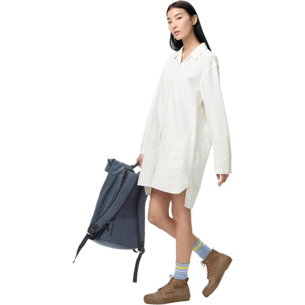 Платье с длинными рукавами Uniqlo JW Anderson SS26, светло-бежевый