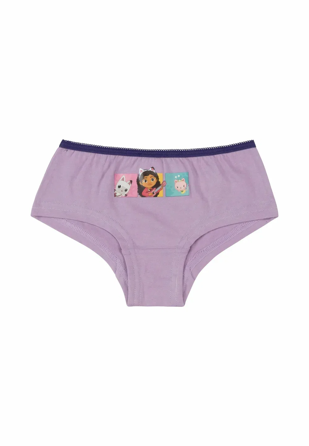 3Er Pack трусики-слипы для кукольного домика Gabby's unterwäsche - трусы United Labels, Lila/Rosa — фото 2