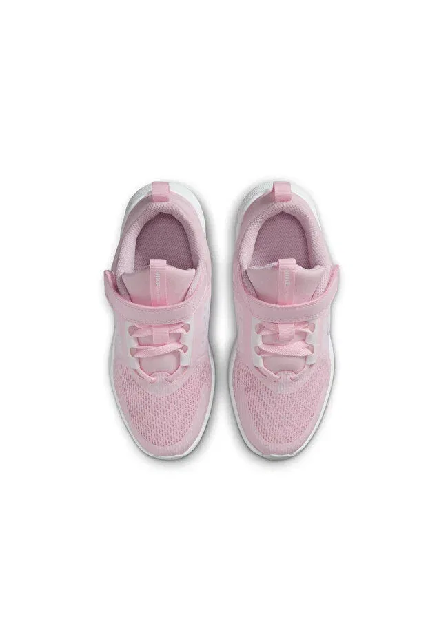Детские кроссовки для девочек шнурующиеся Star Runner 5 Nike, Pink/White — фото 4