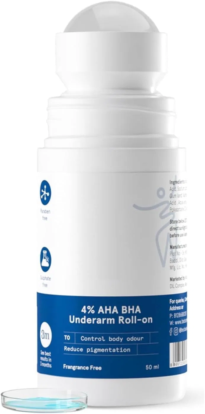 Дезодорант-ролл с AHA и BHA, Generisch, 50 мл