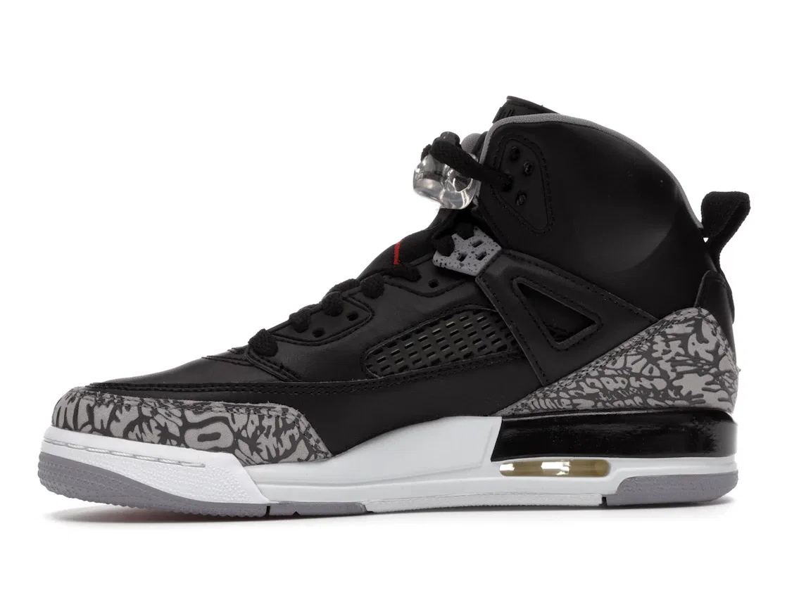 Детские кроссовки Lifestyle Jordan Spizike Black Cement, Black/Varsity Red-Cement Grey-White-Dark Grey — фото 3