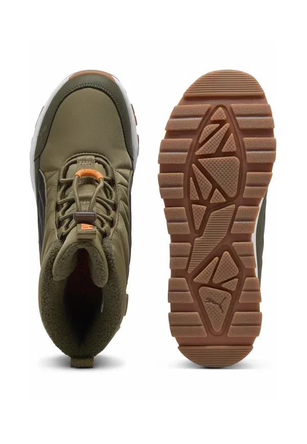 Ботинки зимние Evolve Puma, Olive, Orange Glo, оранжевый — фото 3