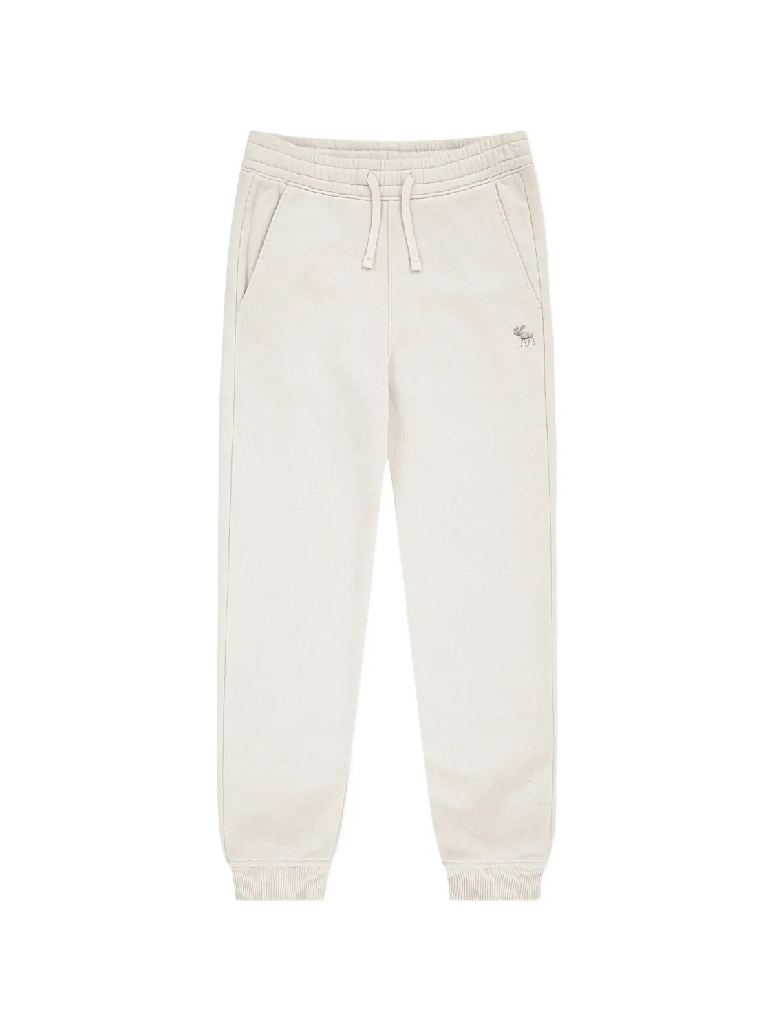Спортивные брюки Essential из трикотажа Abercrombie & Fitch, нейтральные
