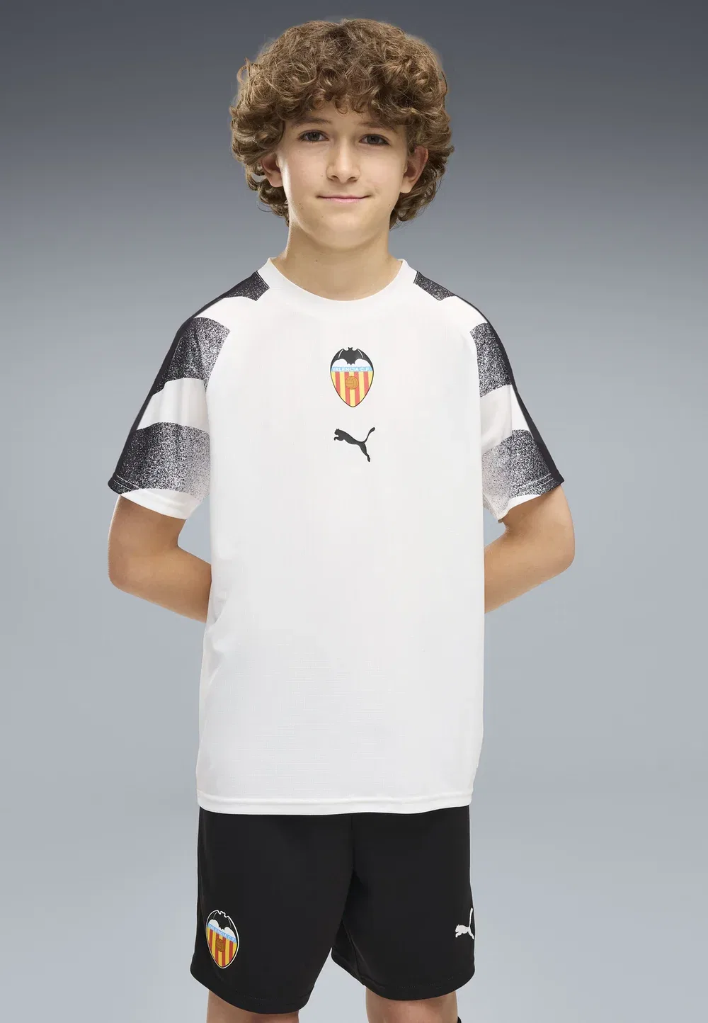 Valencia cf aufwärmtrikot унисекс - спортивная футболка Puma, White — фото 2