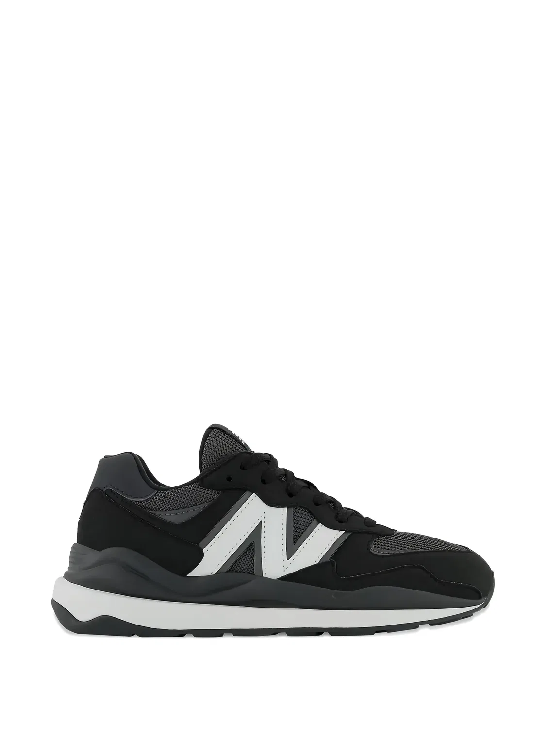 Кроссовки 57/40 в стиле колор-блок New Balance Kids, черный