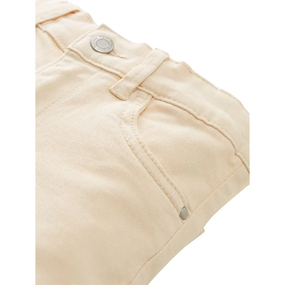 Детские брюки для девочек из органического хлопка Tom tailor, Beige — фото 3