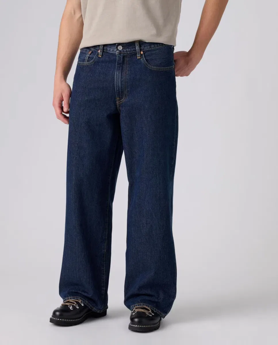 Мужское свободные джинсы, Vaquero Baggy Wide Leg, Levi's, Azul índigo — фото 2