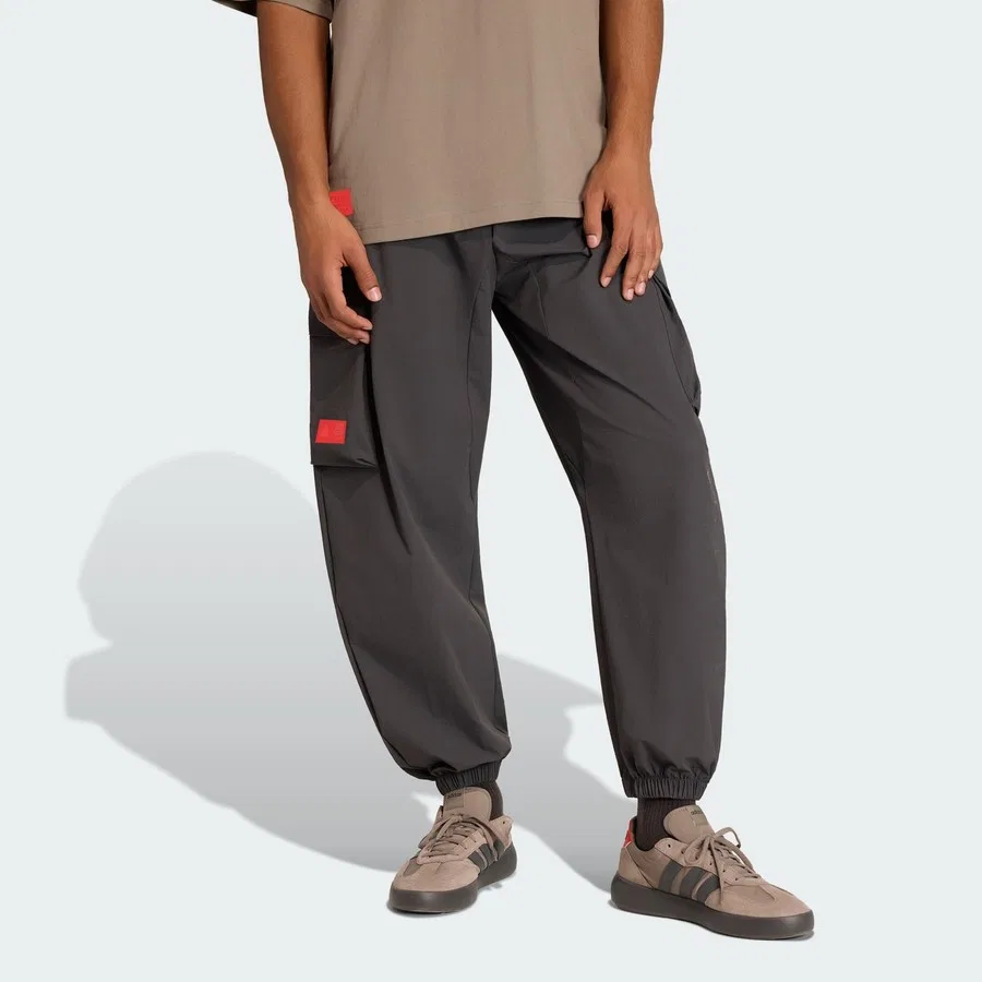 Спортивные брюки с принтом Audi Revolut F1 Team Elevated Woven Pant adidas, Черный