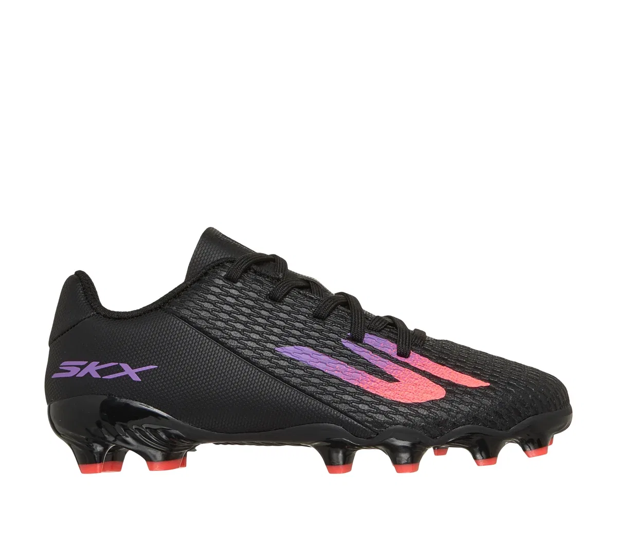 Детские кроссовки SKX_2 Jr TD MG Skechers, черный/фиолетовый