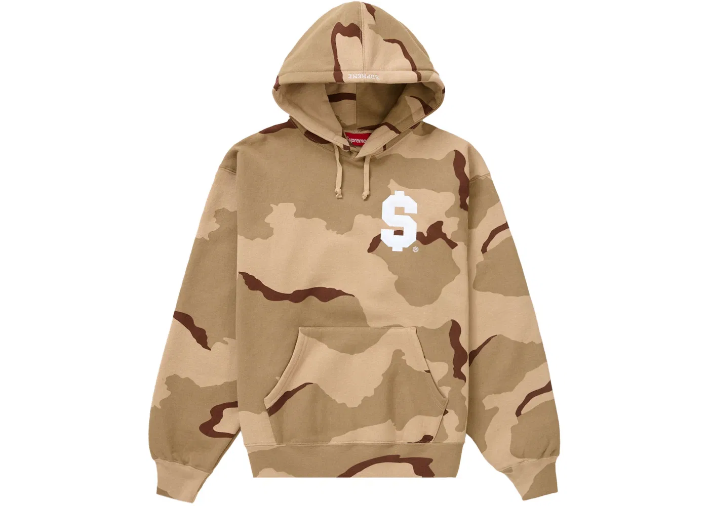 Мужская худи Supreme Sweatshirt, Desert Camo