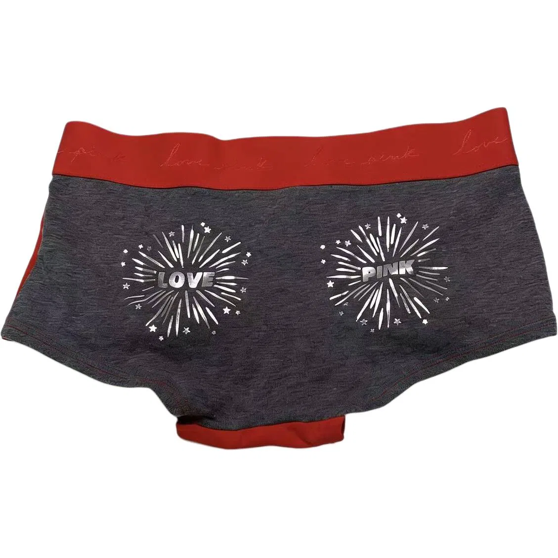 Женские трусы-боксеры 1 Pack Victoria's Secret, Red — фото 3