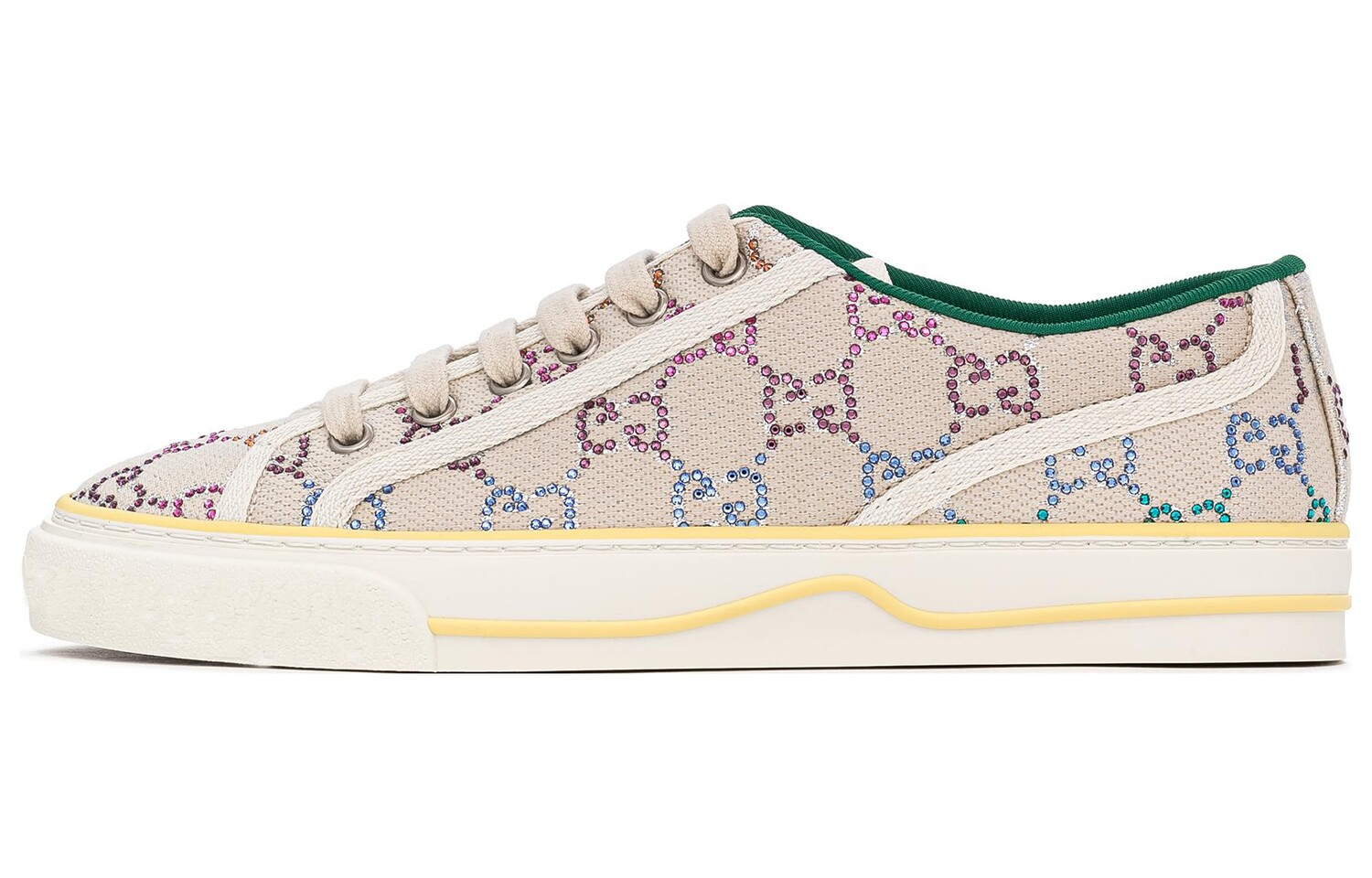 

Женские кроссовки Gucci Tennis 1977, слоновая кость