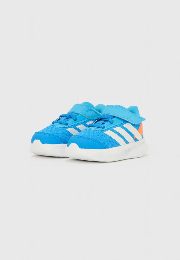 Кроссовки для бега по шоссе duramo sl2 унисекс Adidas Performance, Lucid Ray Blue/Zero Metallic/Lucid Orange — фото 2