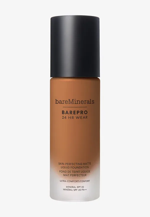 Жидкая матирующая тональная основа Barepro 24h Matte Comfort 30 мл Bareminerals, цвет deep 51 neutral