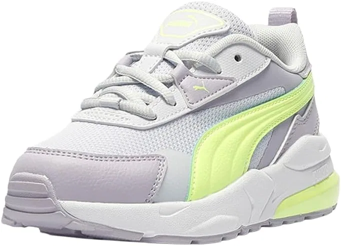 Детские кроссовки для девочек Vis2k PUMA, Grey — фото 2