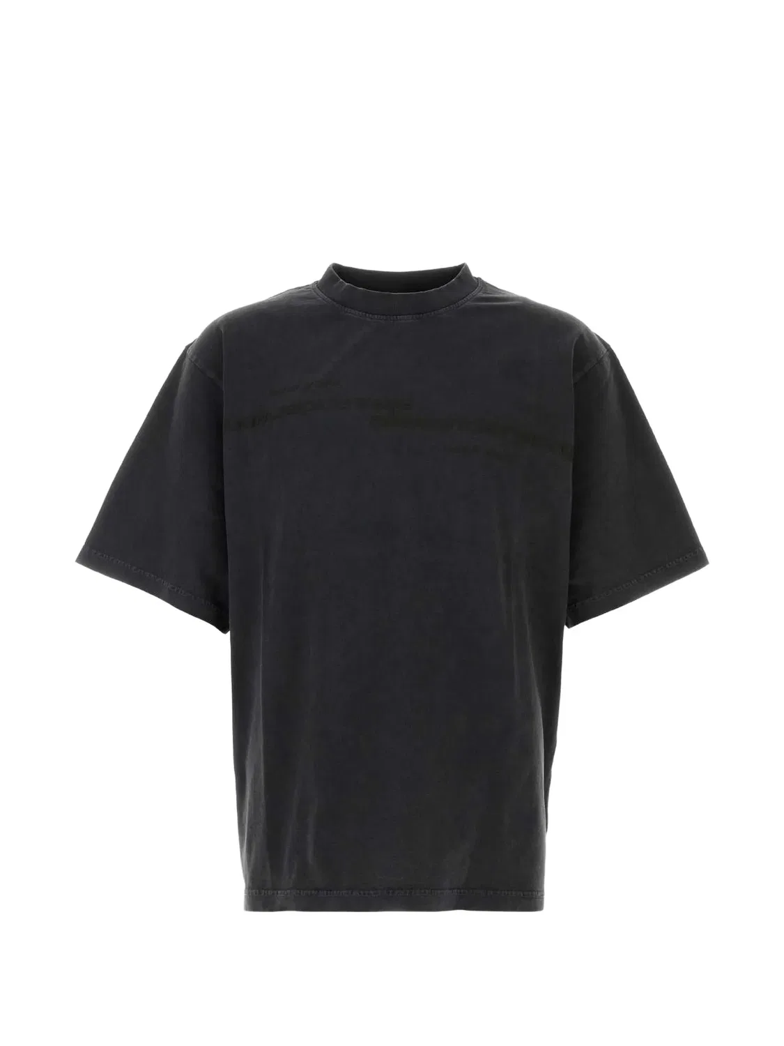 Футболка с коротким рукавом, черная Alexander Wang, черный