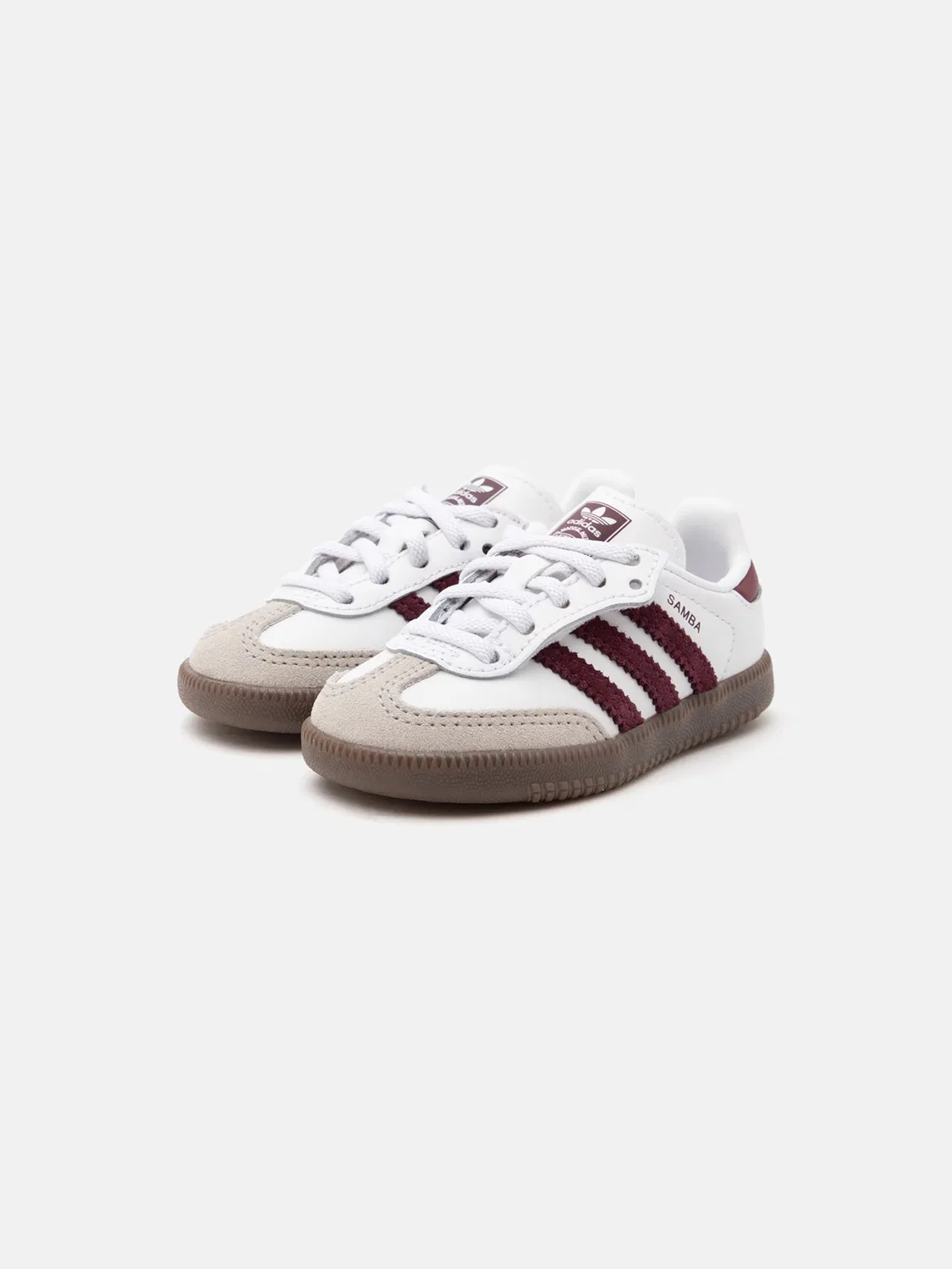 Кроссовки Adidas Originals SAMBA белого цвета — фото 2