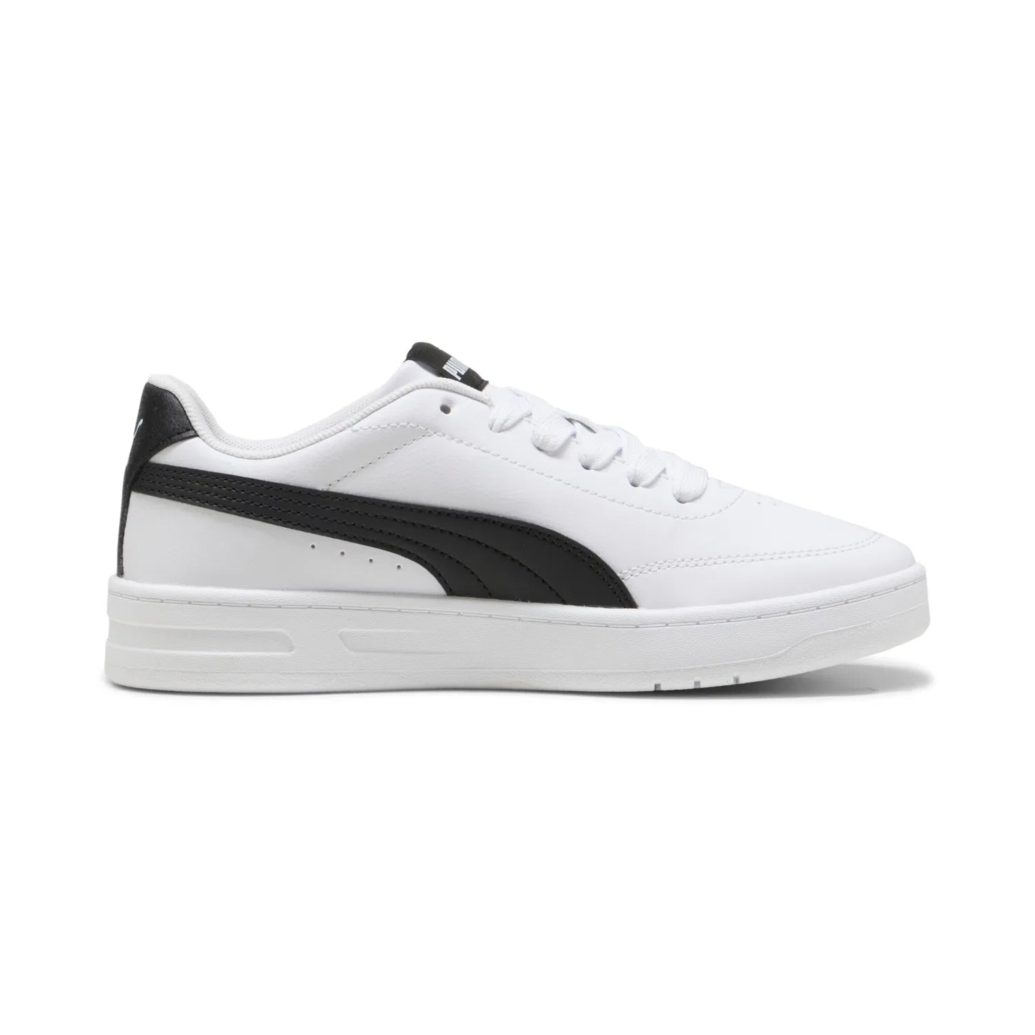 Детские кроссовки классические Court Classic Clean PUMA, White/Black — фото 3