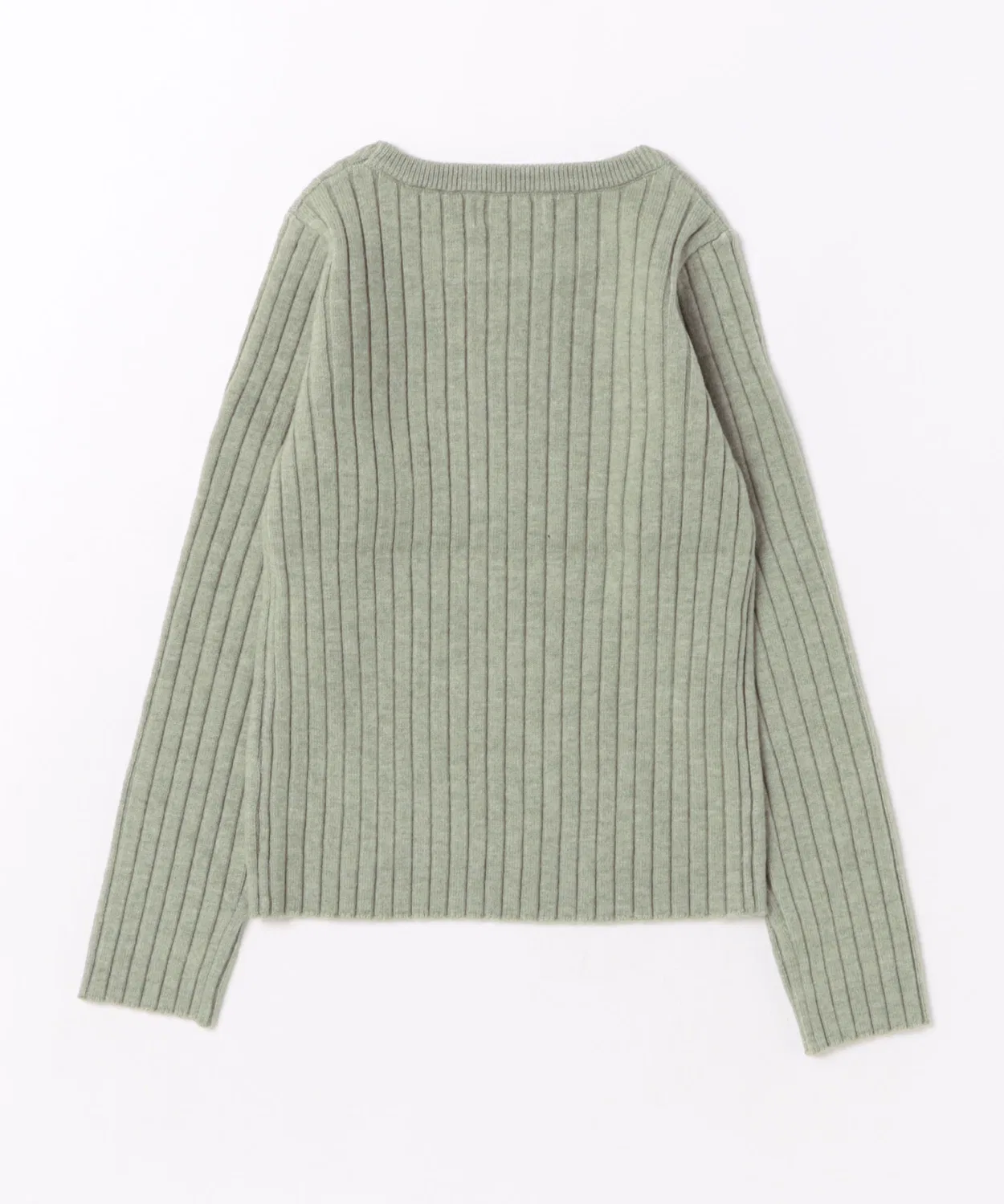 Детский лонгслив из рибаны с длинным рукавомRylee+Cru Laurel ARCHIVER, Green — фото 2
