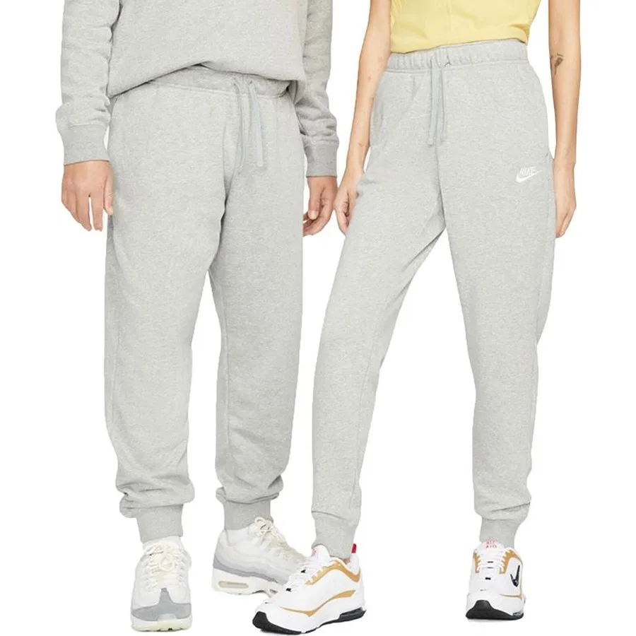 Женские спортивные брюки с принтом Sportswear Club Fleece Nike, Серый — фото 2