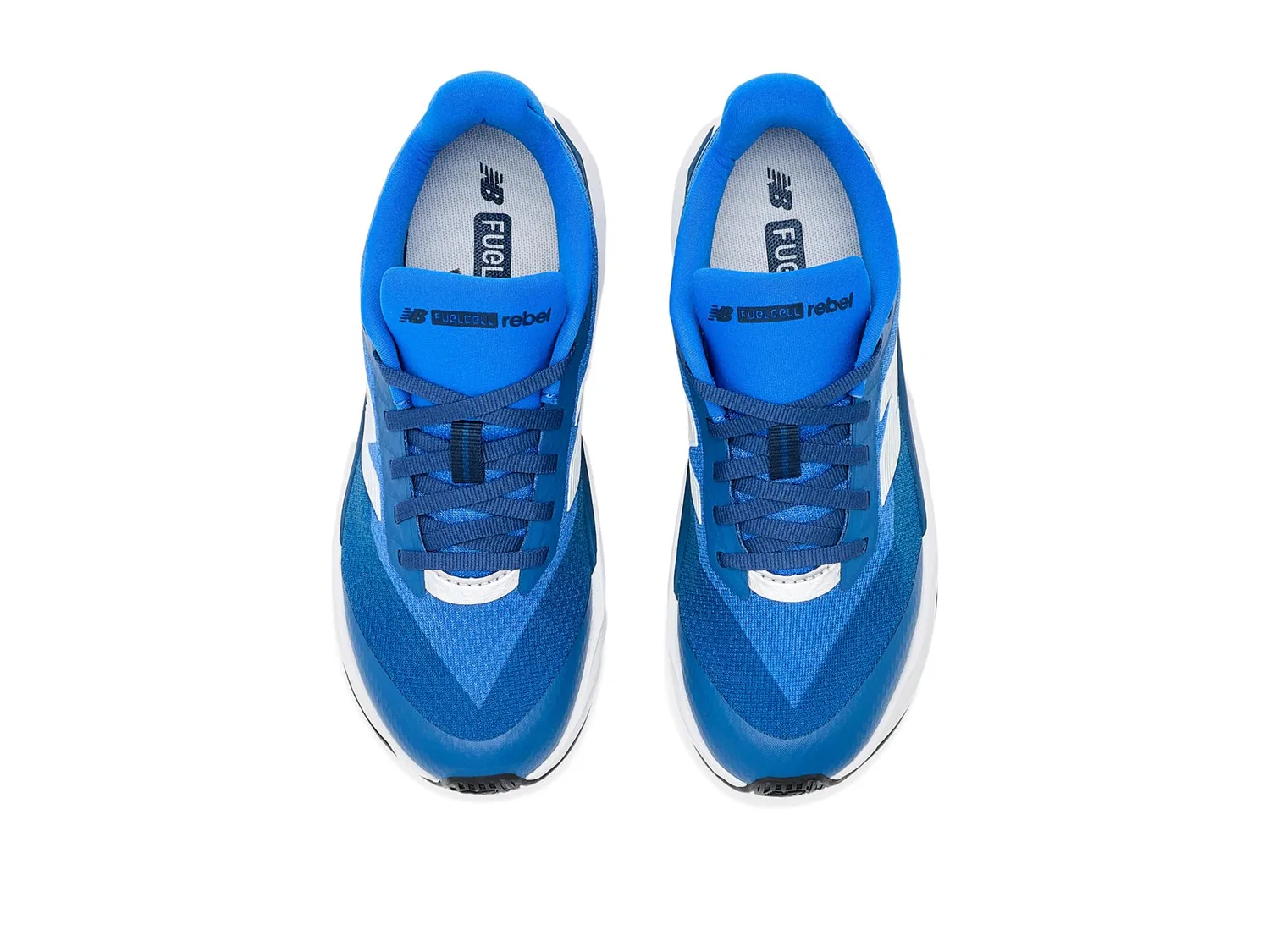 Кроссовки FuelCell Rebel Lace (для детей постарше) New Balance Kids, Magic Blue/Blue Bird — фото 3