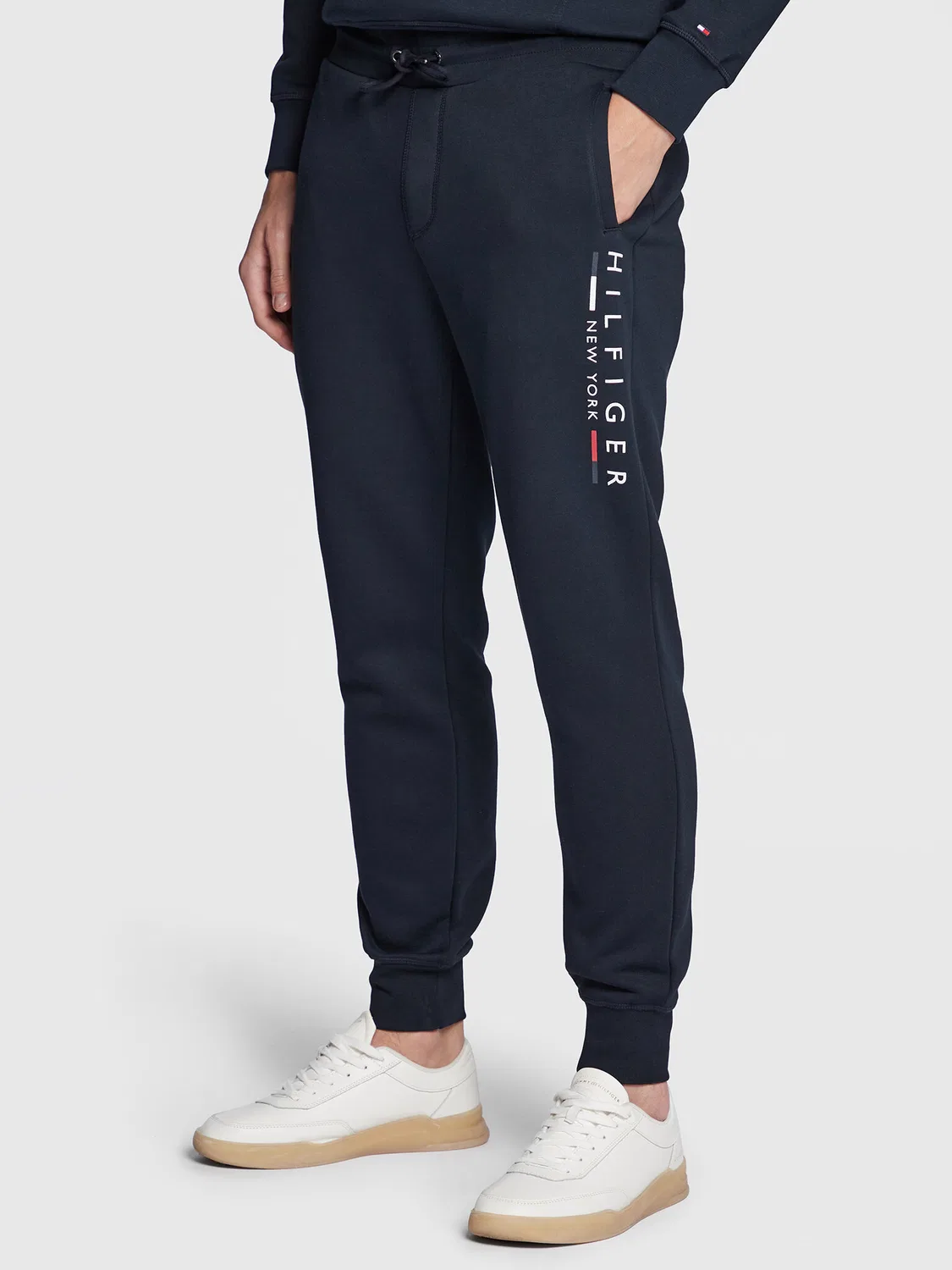 Мужской спортивный костюм стандартного кроя New York Tommy Hilfiger, темно-синий — фото 3