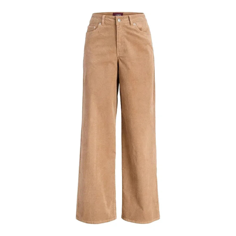 Детские брюки для девочек с широкими штанинами Zoe Gelly Wide Leg Jack & jones, Beige — фото 3