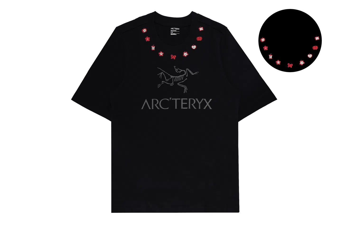 Футболка с круглым вырезом Ionia, Arcteryx, Black — фото 3